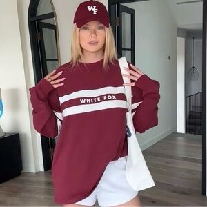 NWT / Size: S/M / WHITE FOX You're My Inspiration Long Sleeve Tee